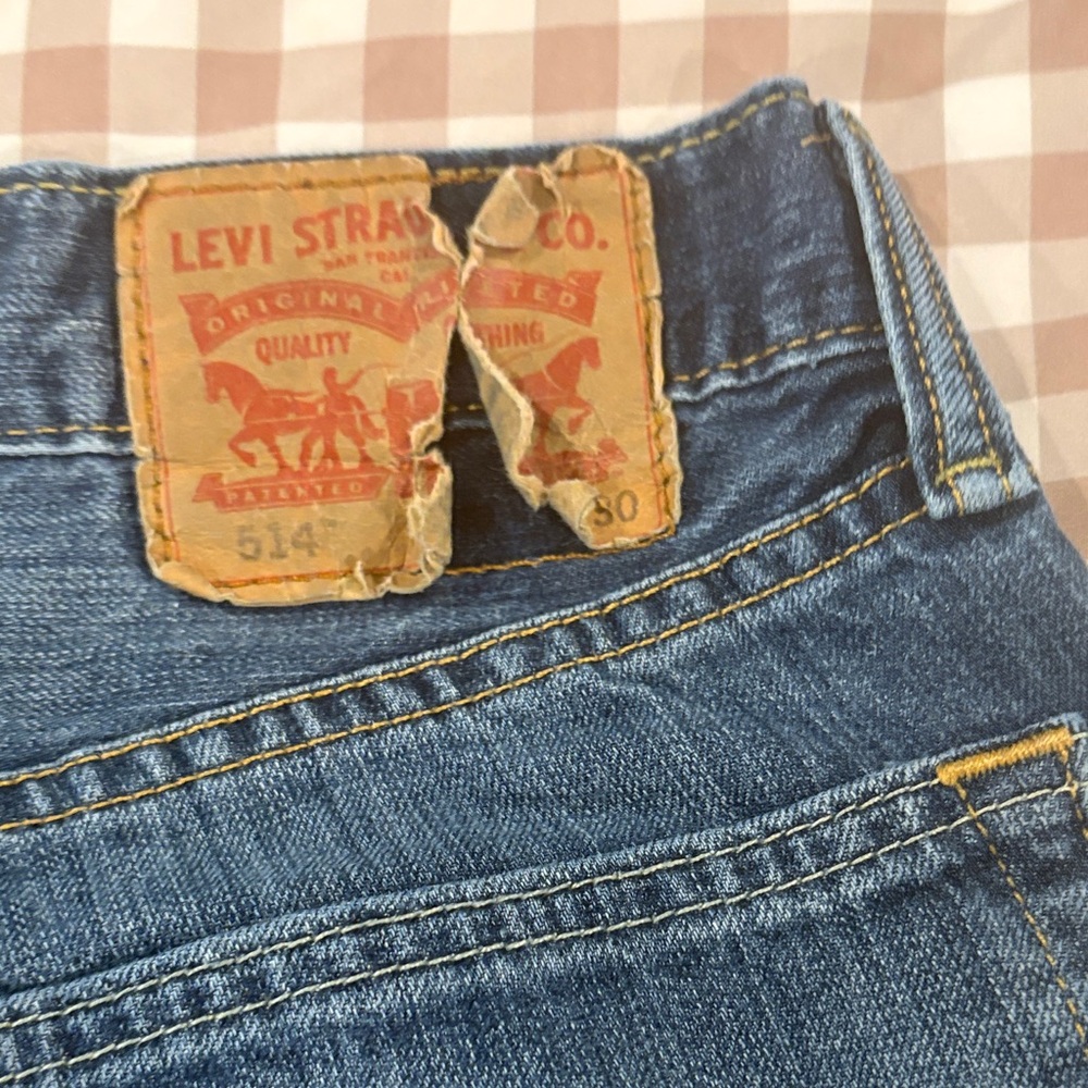 Men's Blue Jeans - Picture 3 of 3